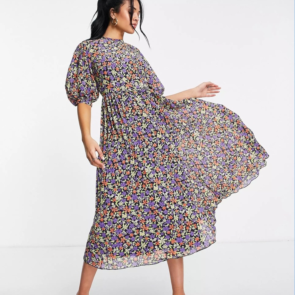 ASOS Floral MIDI Dress